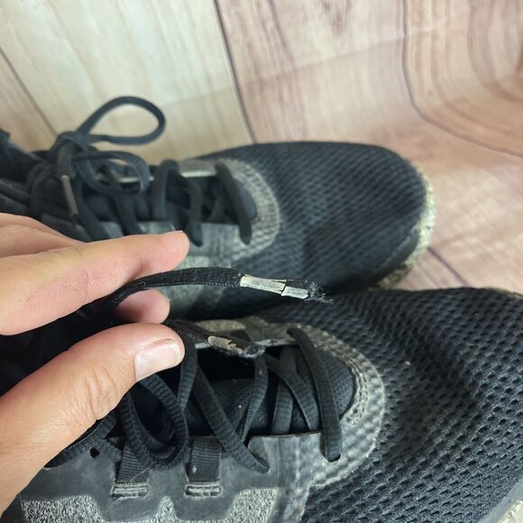 Nike Mens Air Precision 2 AA7069-090 Black Gold White Sneakers Shoes Size 13 - Picture 11 of 16